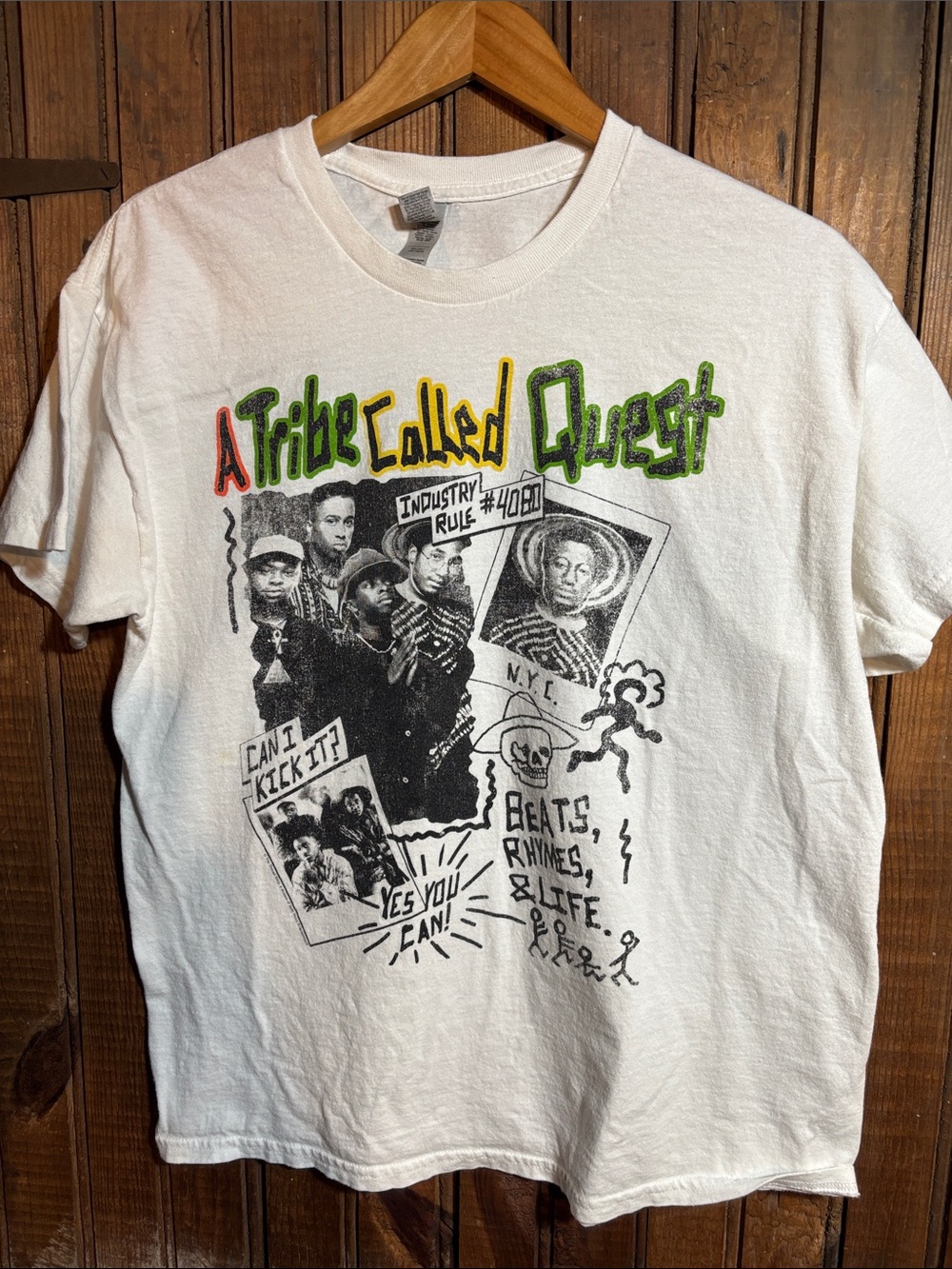 A Tribe Called Quest Graphic Tee - White